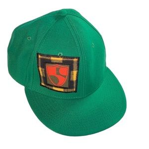 Big Truck Green Snap Back Cap Hat